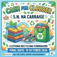 Cash for Clobber - Scoil Naisiunta Na Carraige