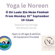 Yoga is back in Carrick - Sept 2026