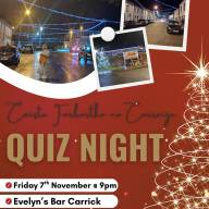 Table Quiz in aid of Carrick Christmas Lights